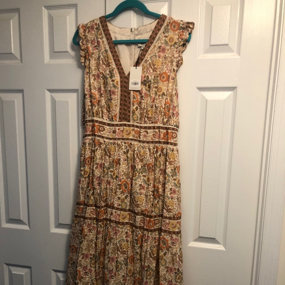 Floral Print Maxi Dress